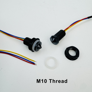 Fabriklieferung M12 M10 Gewinde Optischer Infrarot-Flüssigkeitsstandsensor 3-Draht Ölstandschalter Polycarbonat PC/Polysulfon PSF PSU - Product Image 3