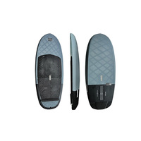 Nouvelle planche de surf électrique hydrofoil haute puissance en fibre de carbone, rayures bleues, pour le commerce transfrontalier