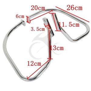 Arrière <span class=keywords><strong>Sacoche</strong></span> Garde Rail Barre D'accident <span class=keywords><strong>Pour</strong></span> Harley Softail Patrimoine Springer 97-99 XF290677 - Product Image 3