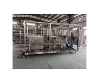 Machine de pasteurisation de sirop d'agave en tube