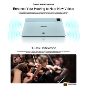 Nouvelle conception Tablette PC DOOGEE T30 Ultra 11 pouces, 12 Go + 256 Go, MediaTek Helio G99, Version mondiale avec Google Play, Prise EU - Product Image 5