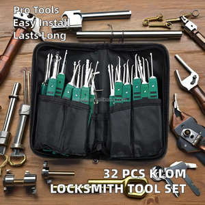 Profesional 32 piezas KLOM herramientas de cerrajería duradero antirrobo impermeable llaves selecciones Civil <span class=keywords><strong>casa</strong></span> apertura suministros - Product Image 2