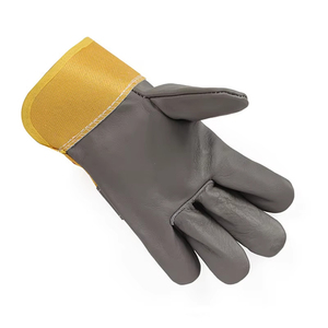 Gants <span class=keywords><strong>de</strong></span> soudage en cuir <span class=keywords><strong>de</strong></span> chèvre robustes, résistants au feu, avec renforts sur la paume, gants <span class=keywords><strong>de</strong></span> <span class=keywords><strong>soudeur</strong></span>, gants <span class=keywords><strong>de</strong></span> sécurité pour le travail industriel - Product Image 2