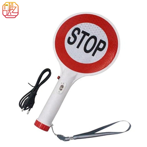 Señales de Advertencia de Seguridad Vial, Linterna <span class=keywords><strong>LED</strong></span> de Mano, Señal de Parada - Product Image 1