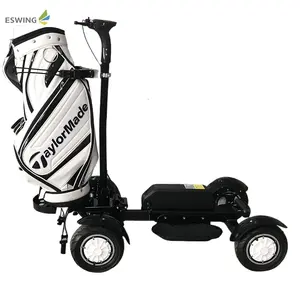 ESWING 48V Lithium Batterie 4 Räder billige chinesische Push Golf Roller Mini elektrische Golf wagen