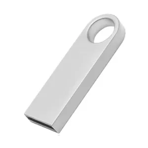 顶级质量定制原始设备制造商标志新银色USB Pendrive 8gb，具有竞争力的销售价格