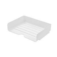 Caja de Almacenamiento de Papel A4 de Diseño Moderno y Simple 2026, Organizador de Archivos de Escritorio de Plástico, Cajas de Almacenamiento Multicapa
