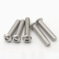 Kit d'assortiment de vis et d'écrous à tête bouton hexagonale en acier inoxydable 304 M3 M4 M5, 500 pièces, pour l'assemblage de machines et de meubles