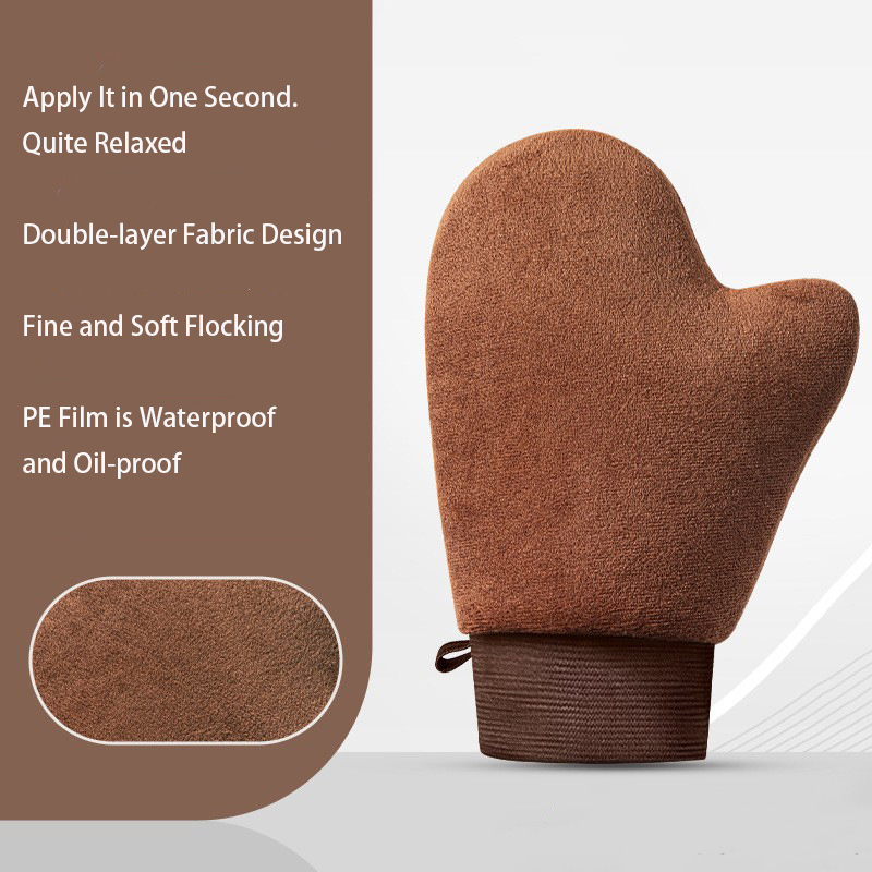 Manchette élastique marron