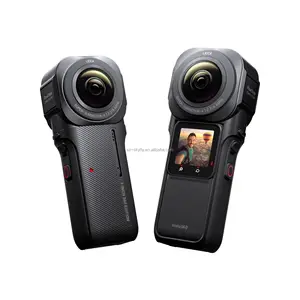 JHD Insta360 ONE RS 1-Inch 360 Edition Leica Sport Camera 21MP 6K 360 Video IPX3 Base de batería de agua para estado de flujo de 1 pulgada