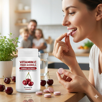 Comprimés de Vitamine C Haute Puissance, Acide Ascorbique Pur, Comprimés de Vitamine C pour la Santé des Os, des Articulations et du Système Immunitaire, Prix de Gros