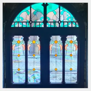 style decorative stained glass for ceiling dome