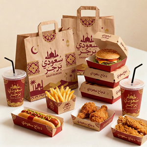 Free Sample Factory Price Food Grade Paper <b>Burger</b> <b>Box</b> Fried Chicken Takeaway Packaging Fast Food Container - Product Image 4