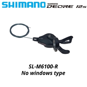 SHIMANO-palanca de cambios DEORE M6100 12 s, <span class=keywords><strong>desviador</strong></span> trasero SL M6100 RD M6100 SGS, 12 velocidades, interruptor básico de palanca de cambios de <span class=keywords><strong>12V</strong></span>, M7100 M8100 - Product Image 5