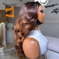Pelucas de Cabello Humano de Lujo Ondulado Natural con Encaje Frontal HD Transparente, Densidad 300%, Rizado Voluminoso SDD, 24 pulgadas, 5x5, 350 gramos, Personalizables
