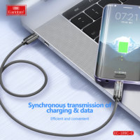 Cable USB-C de Carga Rápida Earldom de 100 W, Cable de Datos USB Tipo C para Ordenador, Escáner de Código de Barras, Móvil, USB Tipo C para iPhone