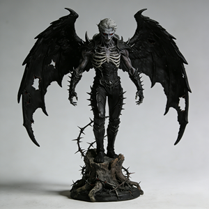 Scultura di Satana come Signore di Questo Mondo - Product Image 1