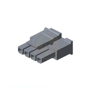 Distribuidor Autorizado, Conectores Rectangulares Micro Lock de 3 Pines, Paso de 3.0 mm, Montaje en Línea (Colgante), 57958-003H0H1-001 - Product Image 1