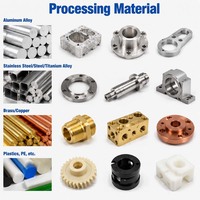 Services de fraisage et tournage CNC sur mesure OEM de haute précision pour pièces en titane, laiton, acier inoxydable et aluminium