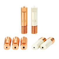 Antorcha de Soldadura con Protección de Gas de Estilo Europeo 15AK Czcarlin Conductive Nozzlev, Recubierta de Cobre, Sin Garantía