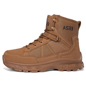 DF1105 39-46 Khaki Brown <b>Hiking</b> Tactical <b>Boots</b> Men Size Stock Looking for Distributor - Product Image 2