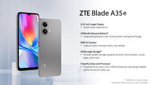 Zte Blade A35e Smartphone: 6.52-Inch 90Hz Groot Scherm, 5000Mah Lange Batterijduur, 12Gb Grote Ram - Product Image 3