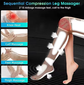 Pistolet masseur de jambes à chaleur réglable de 100 à 140 degrés soulage les articulations du genou Souffles musculaires de la cheville Douleurs et douleurs Apaise bien les muscles - Product Image 3