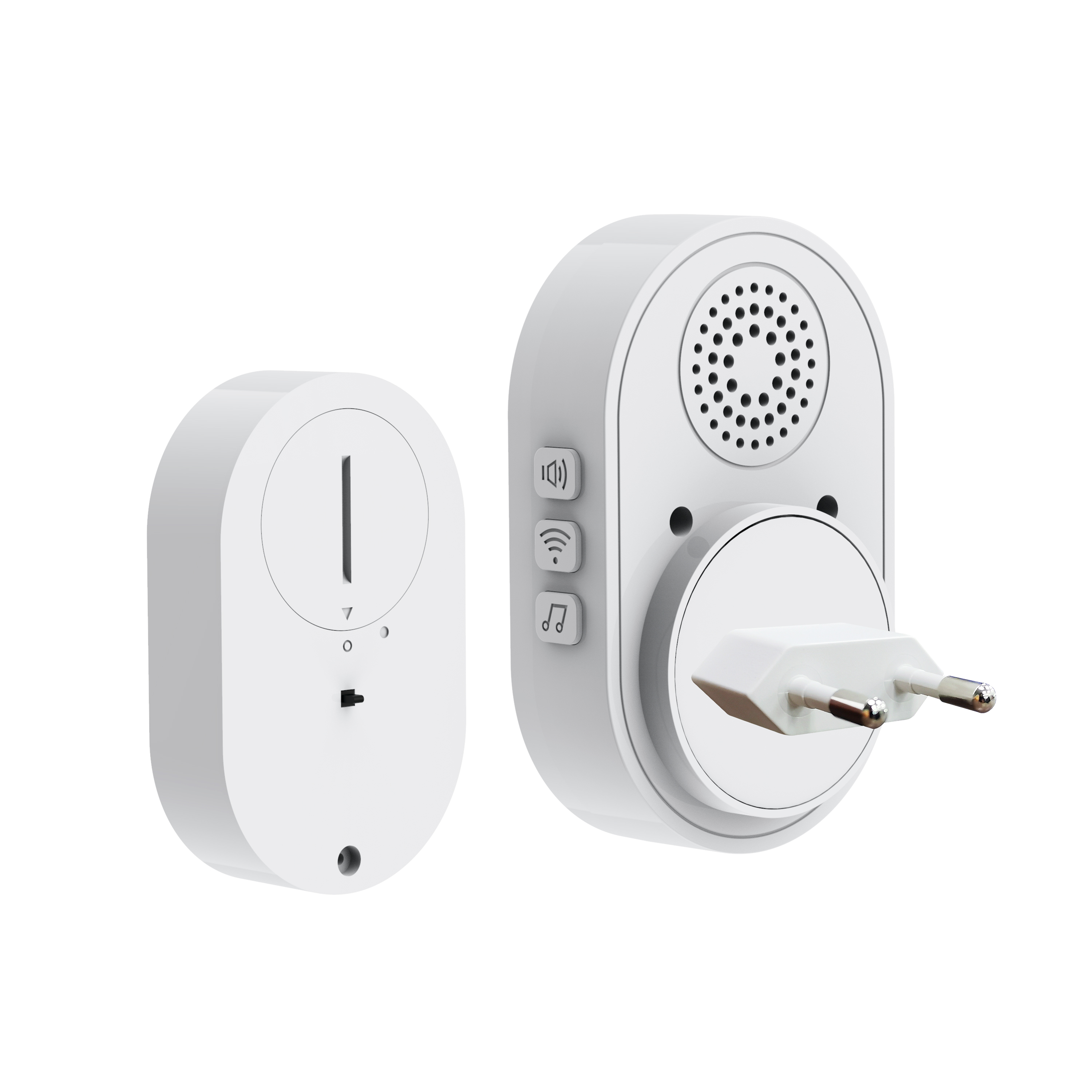 Shuwei заводская цена Новый продукт премиум Tuya Smart Life Wifi батарейный звонок