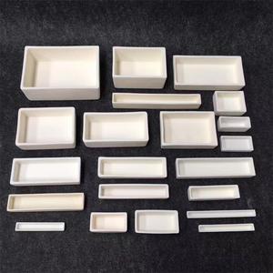 قالب بوتقة قارب الألومينا النقي العالي الصفاء لذوبان الذهب الفضة الألومنيوم - Product Image 6