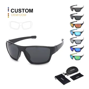 Sport Eyewear Outdoor Shades Light Wholesale Customizable TR90 Polarized Lens Baseball Sports Sunglasses For Men And Women