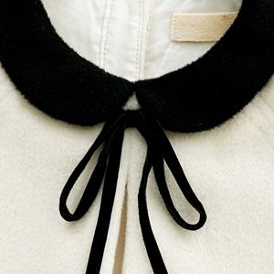 कॉलर ऊन के बाल लड़कियों के लिए 6 से 7 साल पुराने खूबसूरत पार्टी कपड़े - Product Image 3