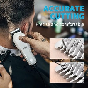 Professional Cordless Barber Clipper Rechargeable Hair Trimmer Spray Technology English For Man - Product Image 2