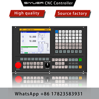 Controlador de torno CNC Siyuer 998Ta de 2 ejes utilizado para centro de torneado CORTE DE Metal de doble husillo reemplazar SZGH Newker 990tdb