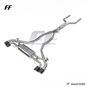 Échappement Catback en acier inoxydable de performance de réglage pour <span class=keywords><strong>BMW</strong></span> <span class=keywords><strong>X5M</strong></span> F95 X6M F96 4.4T silencieux d'échappement de <span class=keywords><strong>prix</strong></span> direct d'usine - Product Image 3