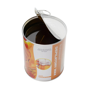 Vente chaude <span class=keywords><strong>prix</strong></span> d'usine fondre chauffage 800g <span class=keywords><strong>cire</strong></span> molle dépilatoire peut 28oz épilation chaude chaude <span class=keywords><strong>cire</strong></span> molle étain pour tout le corps - Product Image 1