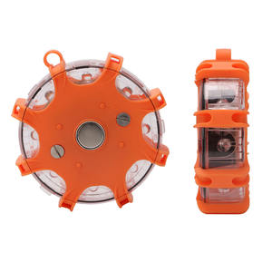 8 ламп, вращающаяся вспышка, предупредительный маячок безопасности дорожного движения, стробоскопический светильник, аварийный дорожный автомобиль, предупреждающие сигнальные огни, предупредительная лампа - Product Image 4