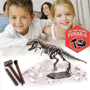 Kit de Excavación de Esqueleto de Dinosaurio 3D, Kit de Ciencia de Excavación de Fósiles de Dinosaurio, Kit de Excavación de Fósiles de Dinosaurio para Niños - Product Image 4