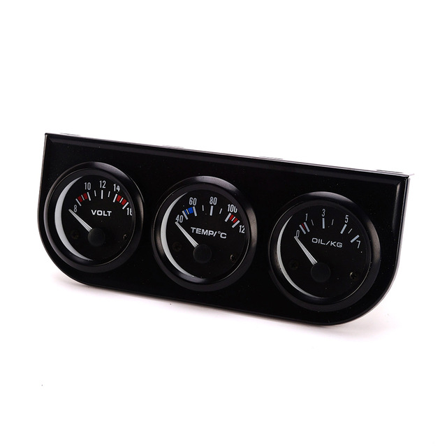 Instrument Voltage/water Temperature/oil Pressure Three-in-one Pointer Meter