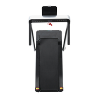 Pabrik Penjualan Langsung Mini Lipat Portabel Treadmill Datar Sepeda dengan Motor DC