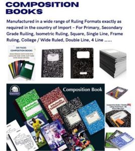 Libro de composición de grado premium con tamaño A5 y libro de composición con acabado impecable a la venta por exportadores - Product Image 2