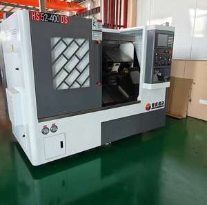 مخرطة CNC ذات برج هيدروليكي موديل HS51-400D مُجهزة بـ 12 أداة قطع وماكينات عالية الدقة - Product Image 2