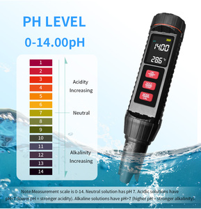 เครื่องวัดคุณภาพน้ำ 7 in 1 รุ่นใหม่ 0.00-14.00ph วัดค่า TDS/<span class=keywords><strong>PH</strong></span>/EC/ORP/SALIT/S.G พร้อมหน้าจอ LED สำหรับสระว่ายน้ำและน้ำดื่ม - Product Image 3