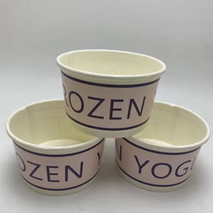 Good Quality Printing <b>Disposable</b> Custom Small Icecream Paper Packaging Container Ice Cream <b>Cup</b> - Product Image 1