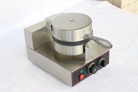 Gaufrier électrique 220V, sans bâton, tête unique, commercial, de haute qualité, pour belgique, prix d'usine, nouveau