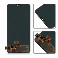 Écran OLED de remplacement pour OnePlus 6 (6,28 pouces) sans cadre, avec numériseur tactile capacitif, pour réparation de téléphone