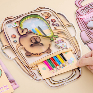 Set fisso personalizzato assortito per bambini 6 anni forniture scolastiche all'ingrosso per regali di ritorno di compleanno da cartoleria - Product Image 4