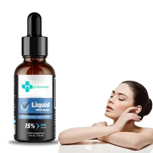 High Potency Liquid MSM Drops MSM Supplement Energy Liquid Drop For Hair Skin Nail Health