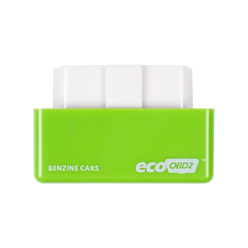KINGBOLEN herramienta de diagnóstico de coche verde EcoOBD2 economía Chip Tuning Box OBD coche ahorro de combustible Eco OBD2 para coches de bencina ahorro de combustible 15%