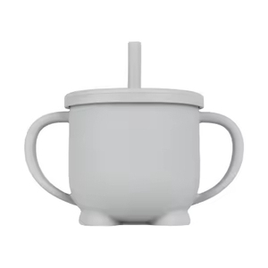 Vaso de Silicona con Pajita, Color Sólido, a Prueba de Fugas y Caídas, con Logotipo Personalizado para Niños - Product Image 6