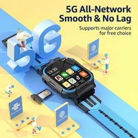 Reloj Inteligente GS35 Android 8.1 4G con Pantalla IPS de 1.83 Pulgadas, Cámara Dual, 1GB 8GB, GPS, Geolocalización, SOS, 4G LTE SIM